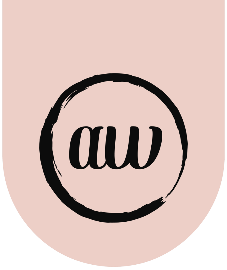 Logo of Andrew Wood Photography, a boudoir photography studio in Manchester