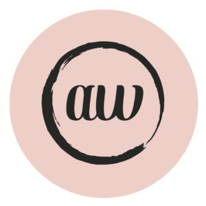 Logo of Andrew Wood Photography, a boudoir photography studio in Manchester